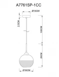 Подвесной светильник Arte Lamp Wave A7761SP-1CC