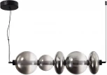 Подвесной светильник ST Luce Perlina SL6119.413.40 Черный/Дымчато-Серый LED 1*40W 3000K (220V, на тросе)