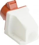 Розетка с защитной крышкой Stekker ST 49434