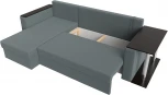 Диван угловой Атланта Лайт левый угол (Серый/Рогожка) Лига Диванов арт.121164L