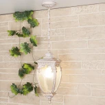 Уличный светильник подвесной Elektrostandard Andromeda белое золото GLYF-8024H