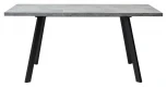Стол BRICK M 120 Бетон Портленд/ Черный
