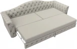 Диван прямой Артис (Бежевый/Рогожка) Лига Диванов арт.122568