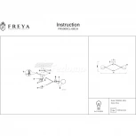 Потолочная люстра Freya Silvia FR5009CL-08CH