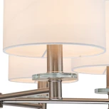 Подвесная люстра Novella 641/6PL E14*60W Satin nickel (220V, на цепи)