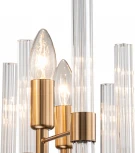 Подвесная люстра 11040/7P Brass Indigo Favara V000461 (220V, на цепи)