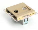 ТВ-розетка и Ethernet RJ-45 (золото) Stekker Катрин 49230