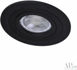 Встроенный точечный светильник APL LED Ingrid 3322.TCH111R/BK (круглые)