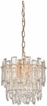 Подвесная люстра Fluorite Constancia FL1063-5P (220V, хрусталь, на цепи)