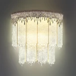 Бра Odeon Light Cleo 5091/20WL золотой/прозрачный/стекло LED 20W 3700K (220V)