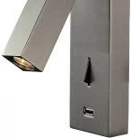 Спот для чтения с usb Loft IT Floadow LOFT2017-N (LED, 220V, выключатель)
