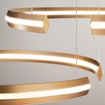 Подвесной светильник Eurosvet Gap 90180/3 (LED, 220V, пульт управления, на тросе, кольцо)