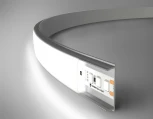 Алюминиевый профиль накладной гибкий для светодиодной ленты до 15мм Ambrella Illumination GP1600AL