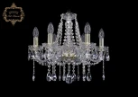 Подвесная люстра Art Classic 11.12 11.12.6.165.Gd.Sp (220V, хрусталь, на цепи, подсвечник, свеча)