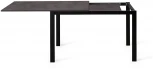 Стол DikLine L110 хромикс бронза, опоры черные