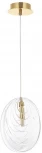 Подвесной светильник Crystal Lux MAR SP1 TRANSPARENTE (220V, на проводе)
