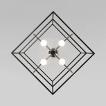 Потолочная люстра на штанге Adamson 70142/8 хром Eurosvet (220V, куб)