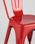 Стул Stool Group TOLIX красный глянцевый УТ000000546