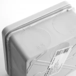 Коробка разветвительная 2-х компонентная (серый) Stekker 49198