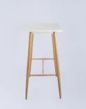 Стол барный Eames NEW DSW 120*60*106 белый Stool Group арт.УТ000039066