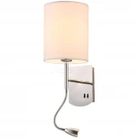 Бра на гибкой ножке для чтения Maytoni Bergamo MOD617WL-01CH (220V)