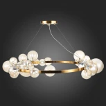 Подвесная люстра ST Luce Necton SL1165.303.24 (220V, на тросе, шарики, молекулы)