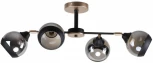 Потолочная люстра на штанге Imex MD.51848-4-S-BK+CPN