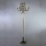 Торшер Ambiente by Brizzi Alicante 8888F/4 PB Tear Drop (220V, подвески, подсвечник, под старину)