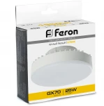 Лампа светодиодная Feron 38268 LB-474 GX70 25W 2700K
