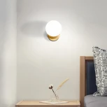 Настенный светильник (бра) Tip Of The Tongue - Wall Mounted, 2015 S D15 ImperiumLoft Brume01 (101382-26) (220V, шар)
