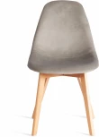 Стул CINDY SOFT (mod. C1021F1-1) / 1 шт. в упаковке (Велюр,Дерево бук /Светло-серый)