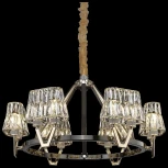 Подвесная люстра Wertmark Viola WE152.12.303 (220V, хрусталь, на цепи)