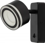 Спот для чтения с выключателем ЭРА WL49 BK