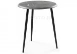 Журнальный столик Абелия мрамор темно-серый / черный матовый