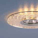 Встраиваемый точечный светильник Elektrostandard 8091 MR16 SL/GD зеркальный/золотой