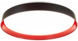 Настенно-потолочный светильник Sonex Tuna Red 7710/EL пластик/белый/красный LED 70Вт 3000-6000К D500 IP43 пульт ДУ (220V, круглые)