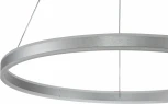 Подвесной светильник Galass V000018L (14001/1P Silver) (LED, 220V, пульт управления, на тросе, кольцо)