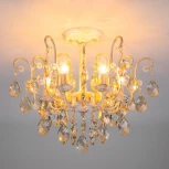 Потолочная люстра Eurosvet 10022 10022/6 белый с золотом