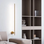 Светильник настенный светодиодный Elektrostandard Fine 40132/LED латунь 4000K (220V)