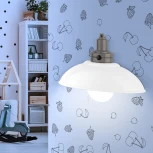 Ночник светодиодный с пультом и регулировкой яркости на батарейках ЭРА NLED-488-1W-MS-W