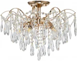 Потолочная люстра на штанге Escada Aurea 1124/5PL (220V, хрусталь, подвески)
