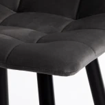 Барный стул Tetchair CHILLY (Ткань,Металл/Серый,Черный) 15453