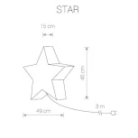 Наземный светильник Nowodvorski Star 9426 (220V, звезды, IP44)
