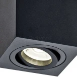 Накладной потолочный светильник Atom GU10 1x50Вт Maytoni Technical C017CL-01B