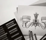 Подвесная люстра Maytoni Lillian H311-05-G (220V, на цепи)