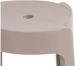Табурет Woodville Bovel (Пластик, Бежевый) 15686