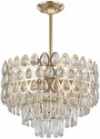 Потолочная люстра хрустальная на штанге Arte Milano Sorrento-2019 372019/7/300/460 GD (220V)