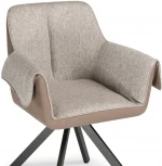 Стул Woodville на металлокаркасе Каита neptun 12 / flex 230 / черный 552038