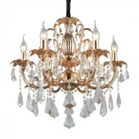 Подвесная люстра Omnilux Grosseto OML-77723-06 (220V, на цепи, подсвечник, свеча)