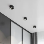 Светильник встраиваемый светодиодный Elektrostandard Glam 25095/LED 10W 4000K черный (220V, круглые)